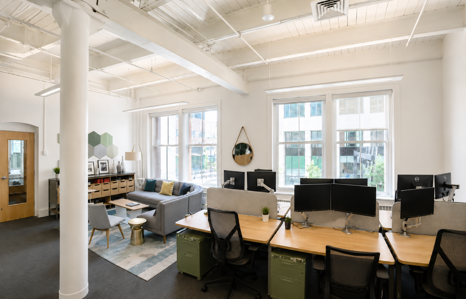 Bright Modern Office in Downtown Boston