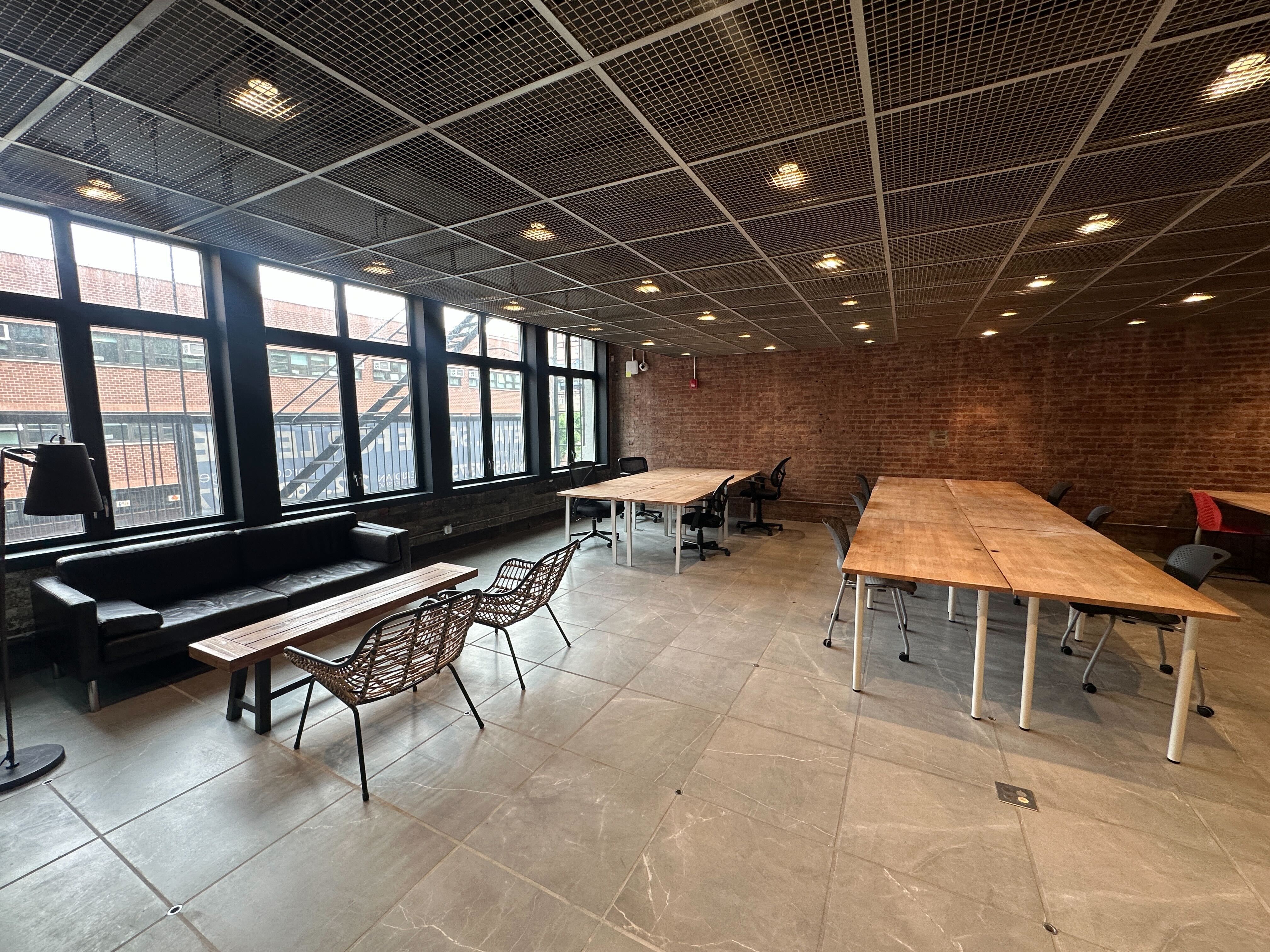 Furnished, Brick Office in Prime Downtown NYC 