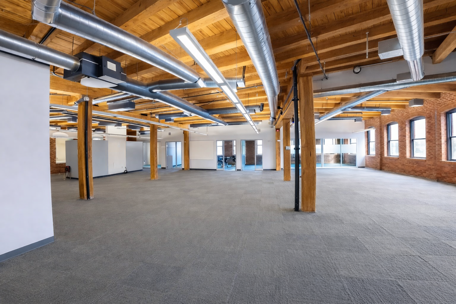 Stylish Seaport Office with High Ceilings and Views