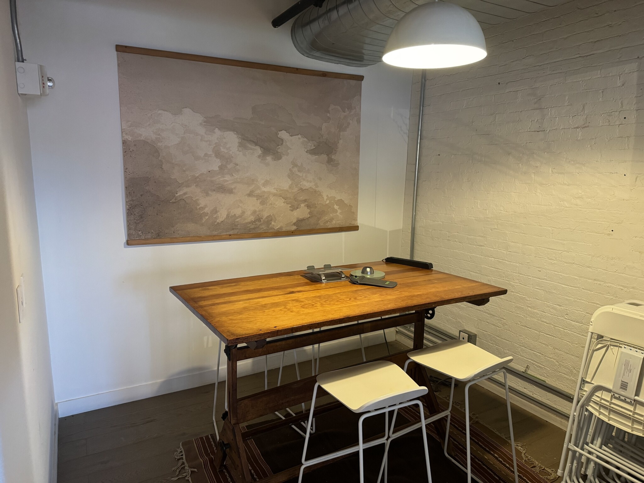 Exposed Brick Office with Natural Light on Bowery