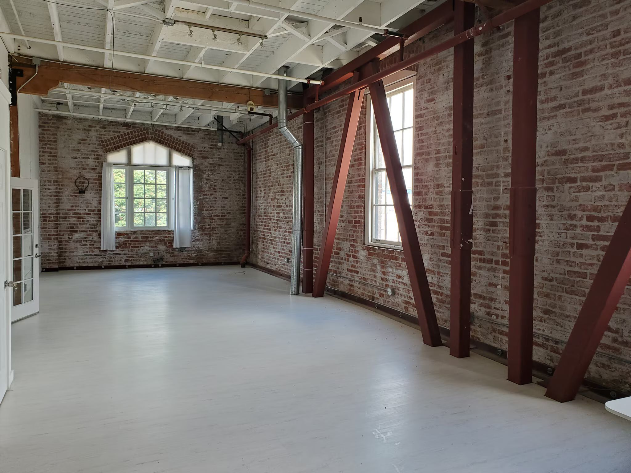 Creative Workspace with Exposed Brick in Design District