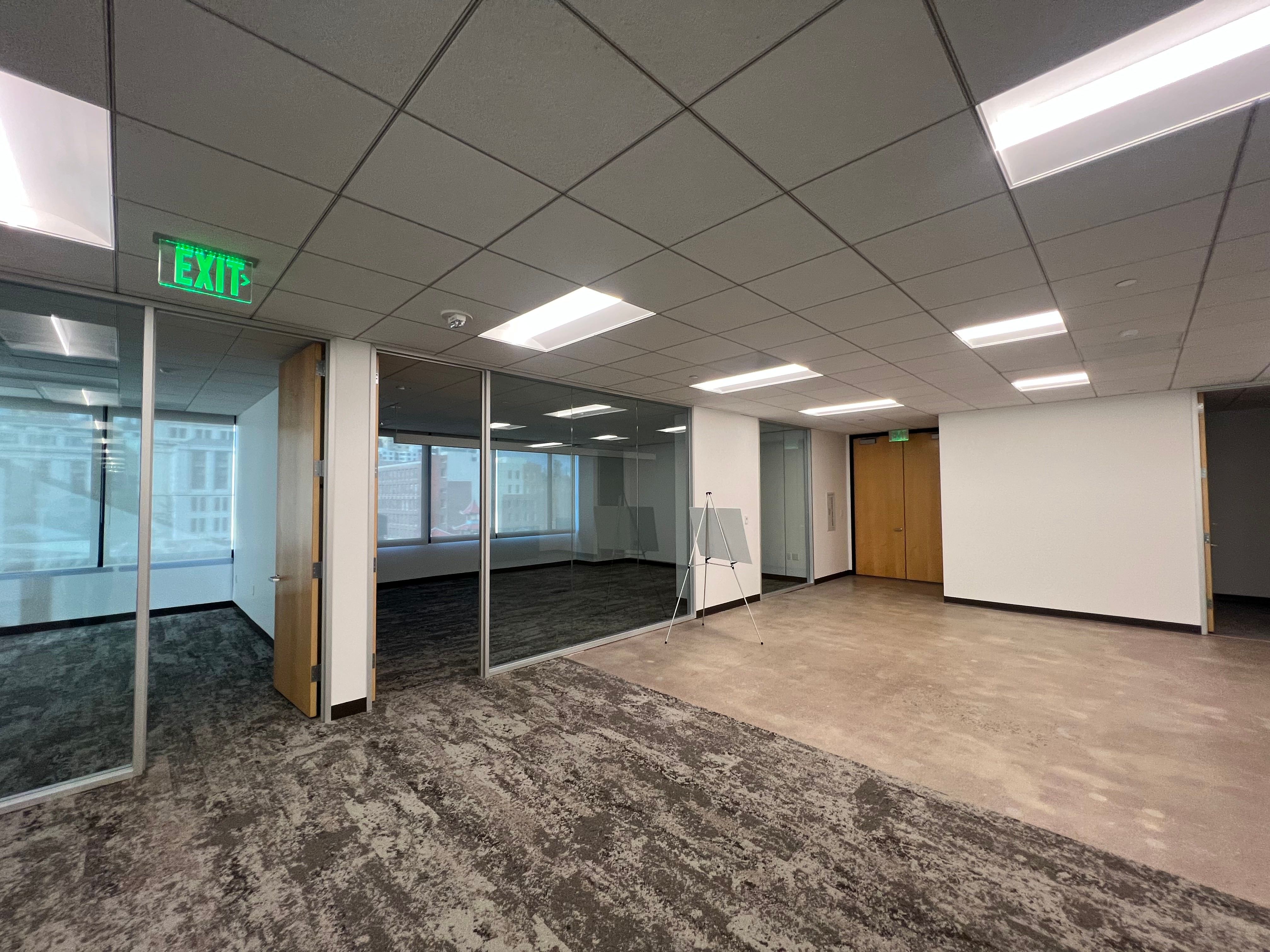 Bright FIDI Office with High Ceilings and Natural Light