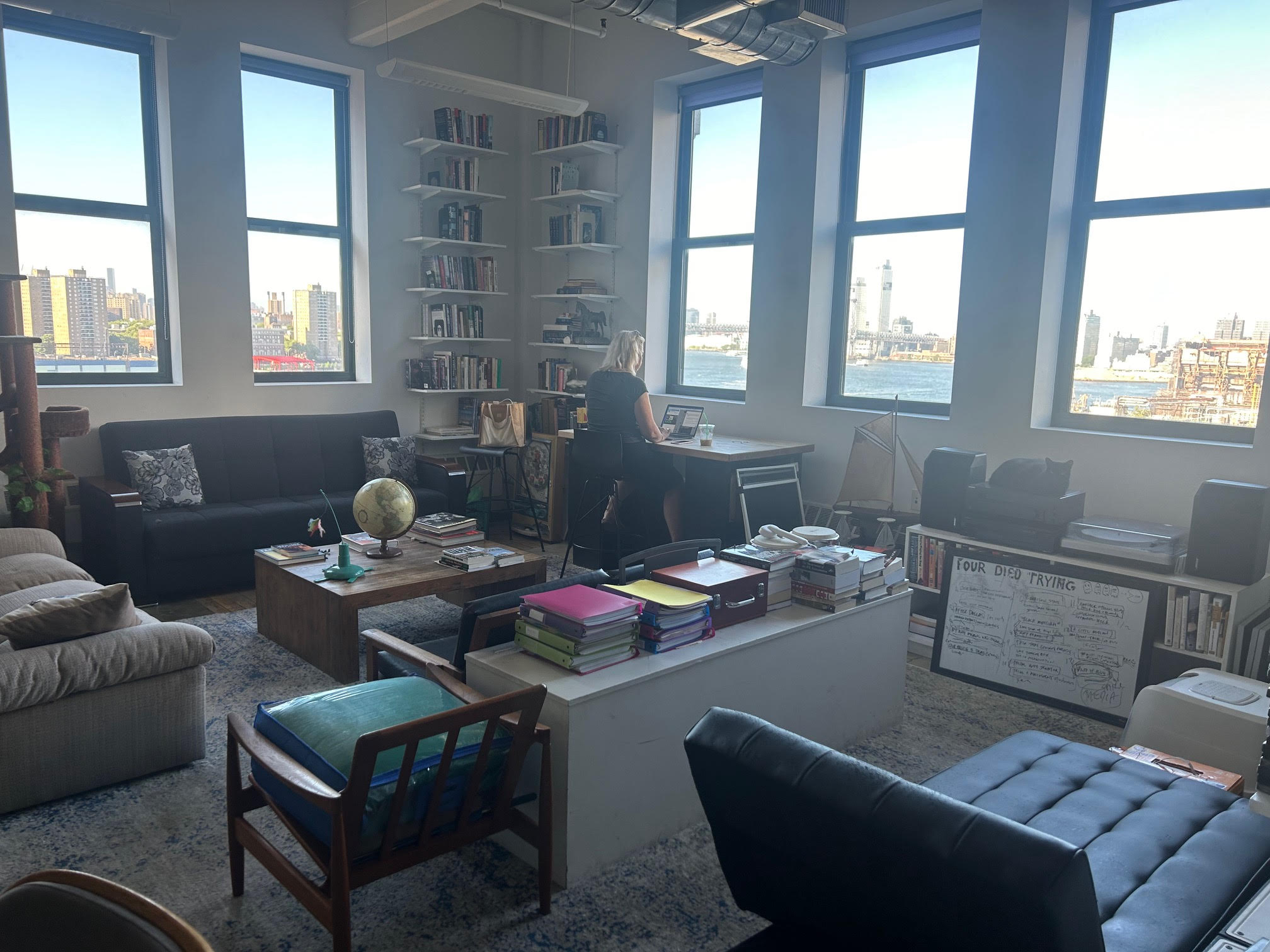 Chic Dumbo Workspace with Stunning Views