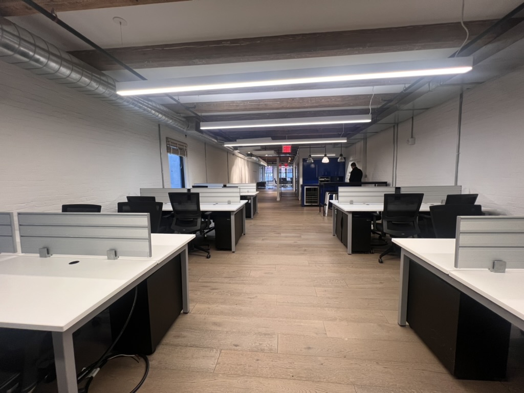 Open Workspace with Meeting Rooms in Nolita